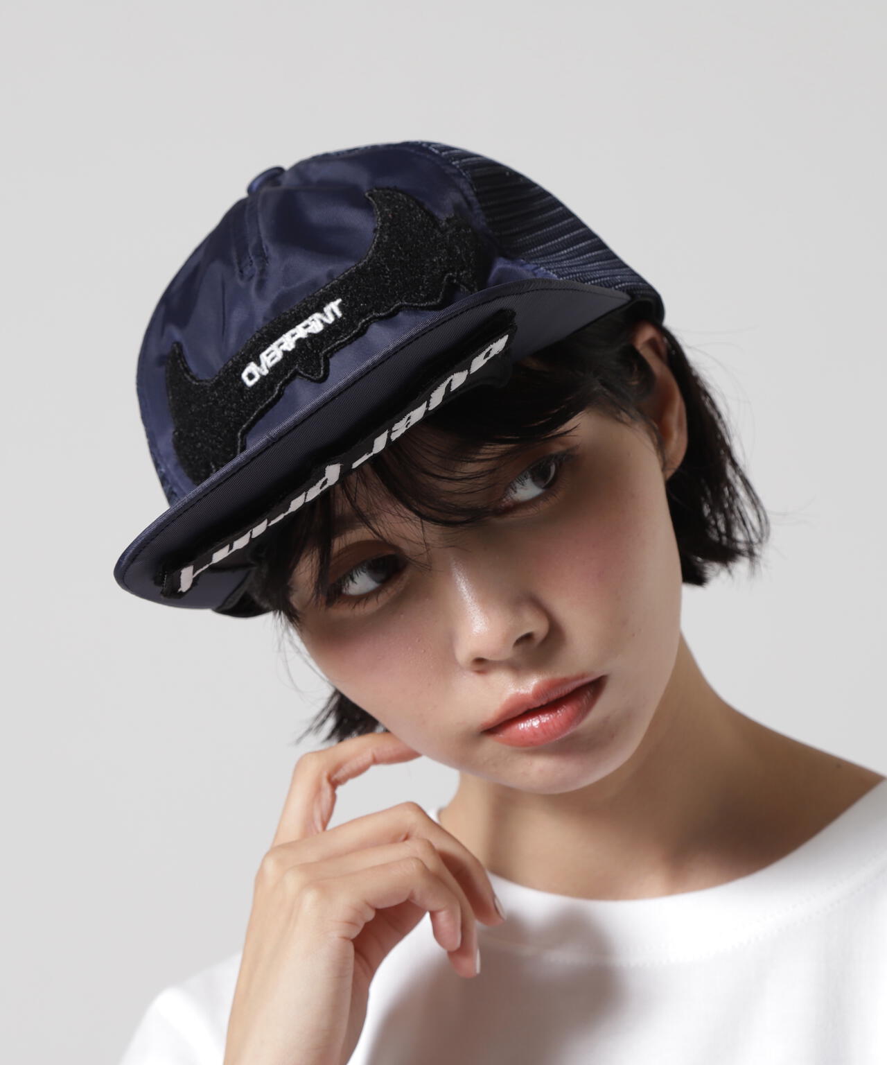 overprint/オーバープリント/SATAN MESH CAP