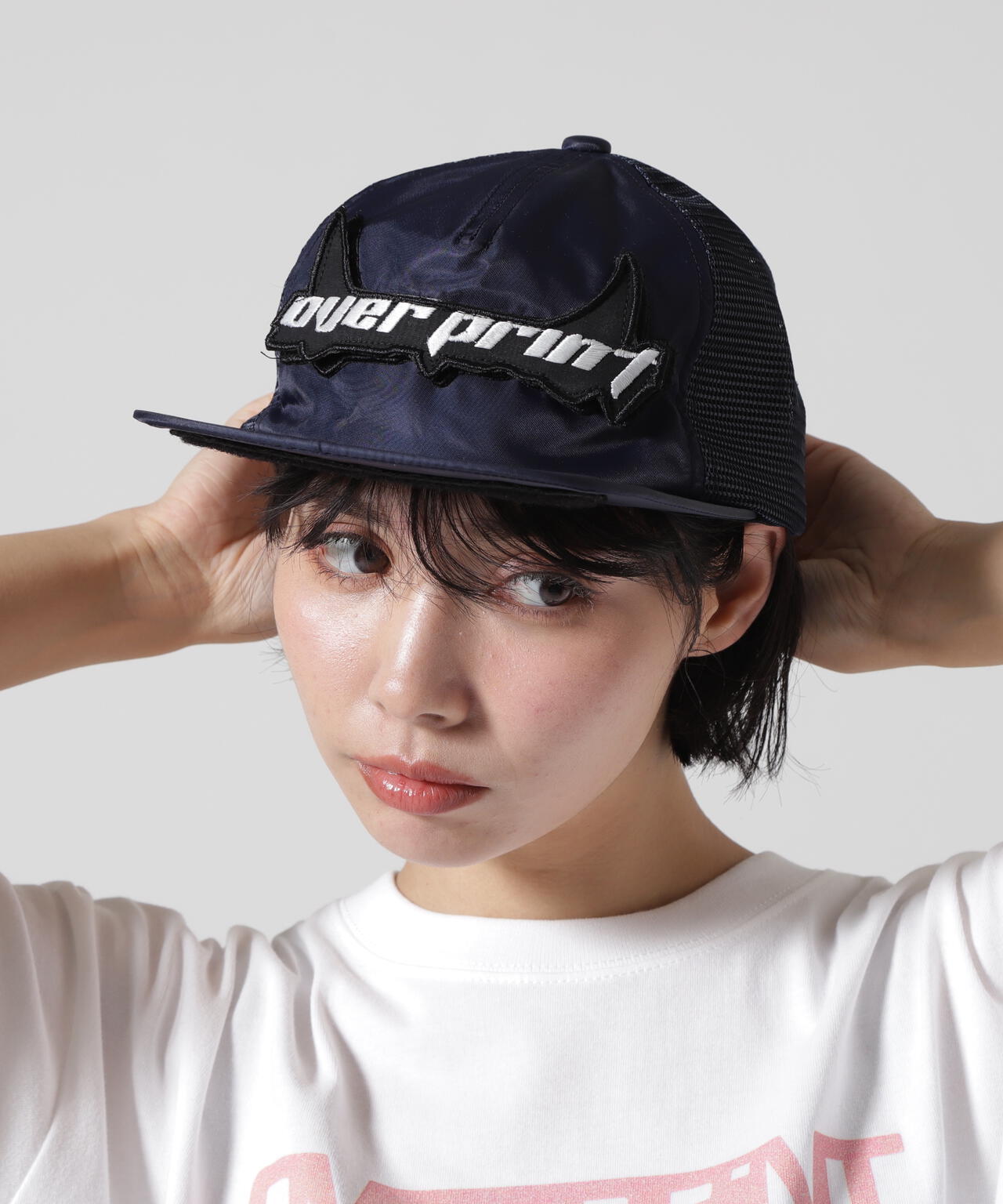 overprint/オーバープリント/SATAN MESH CAP