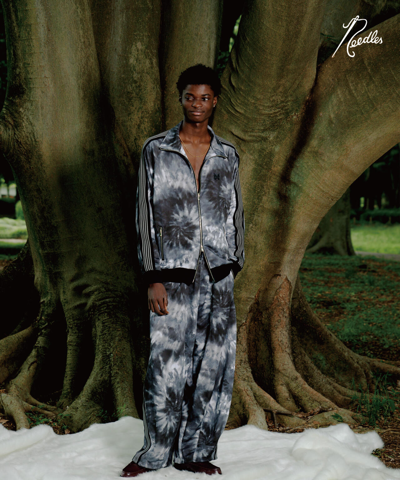 NEEDLES/ニードルズ/【LHP EXCLUSIVE】TRACK PANT POLY SMOOTH - TIE DYE
