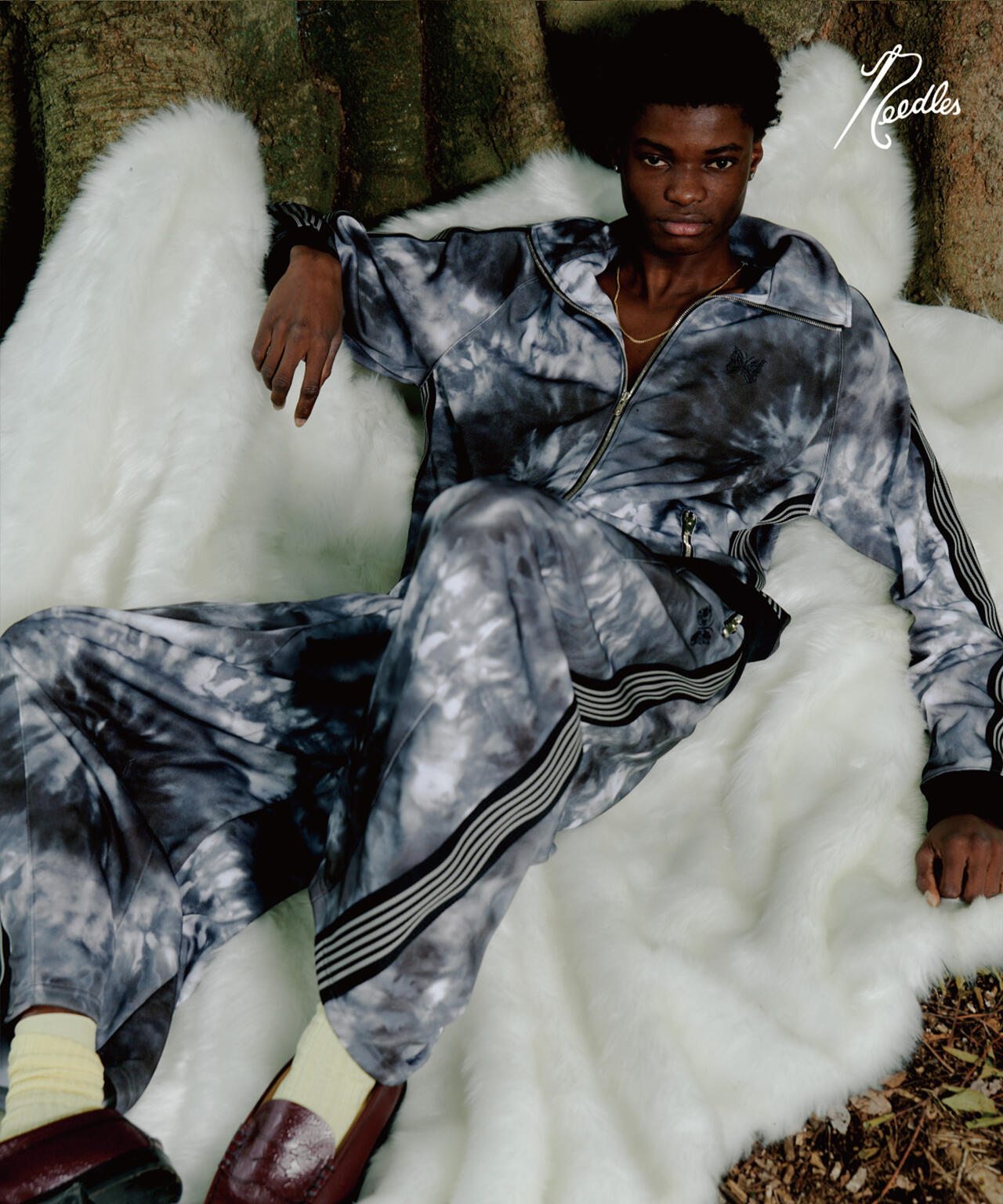 NEEDLES/ニードルズ/【LHP EXCLUSIVE】TRACK PANT POLY SMOOTH - TIE DYE