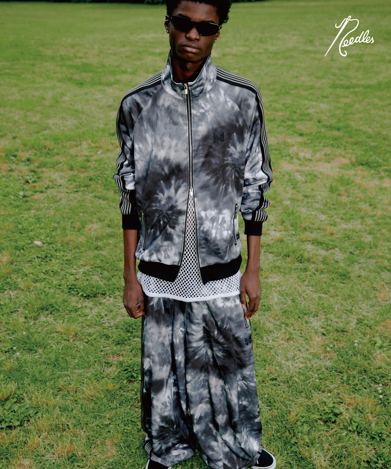 NEEDLES/ニードルズ/【LHP EXCLUSIVE】TRACK PANT POLY SMOOTH - TIE DYE