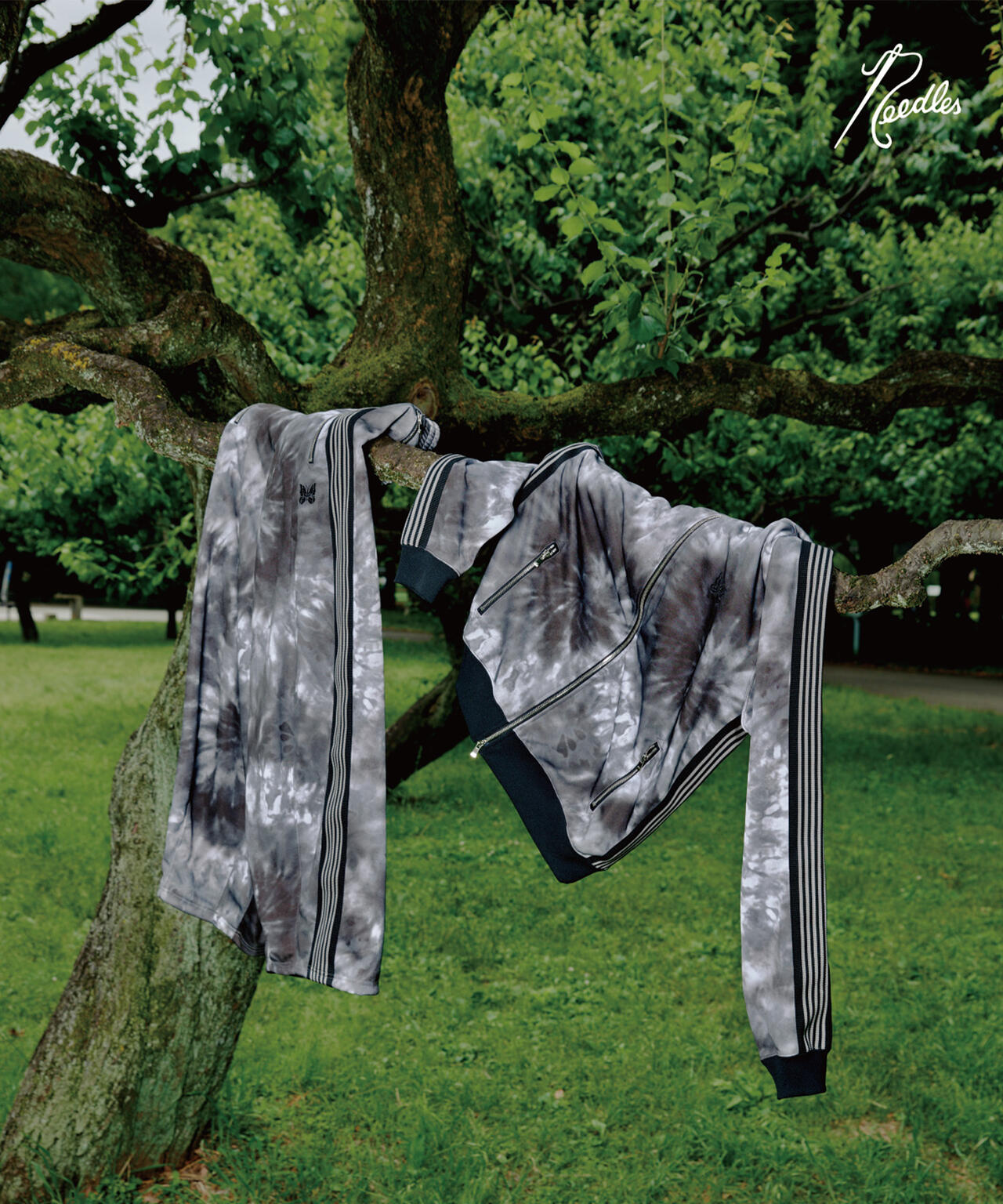 NEEDLES/ニードルズ/【LHP EXCLUSIVE】TRACK PANT POLY SMOOTH - TIE DYE
