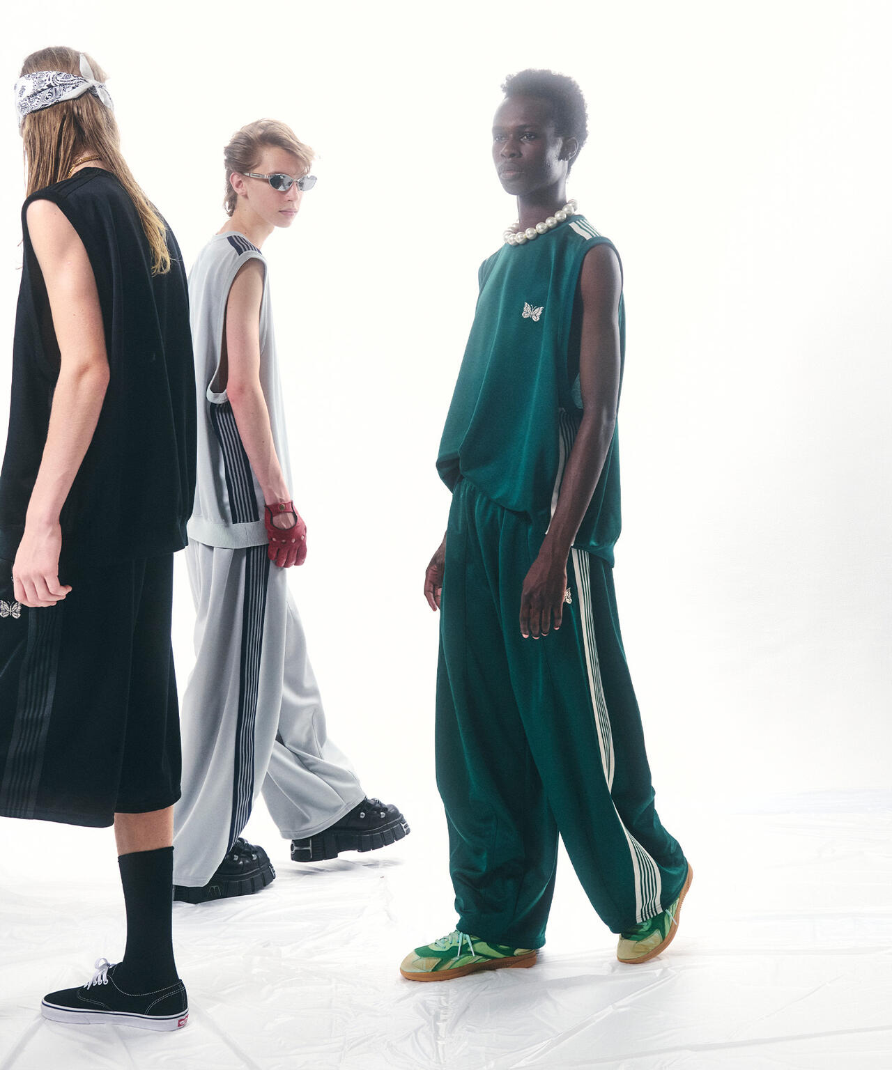 NEEDLES/ニードルズ/【LHP EXCLUSIVE】H.D.TRACK PANT - POLY SMOOTH