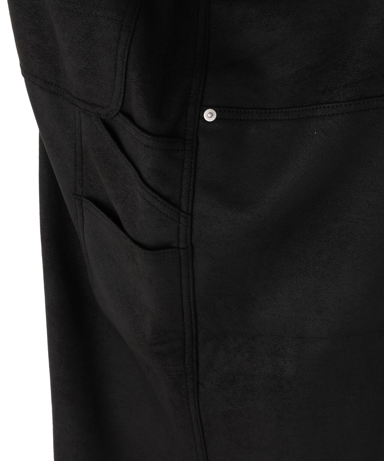【WEB&DEPOT限定】DankeSchon/ダンケシェーン/ECOSUEDO W-KNEE PANTS