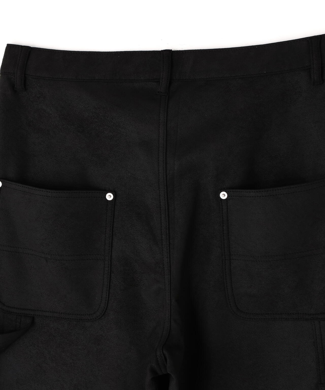【WEB&DEPOT限定】DankeSchon/ダンケシェーン/ECOSUEDO W-KNEE PANTS