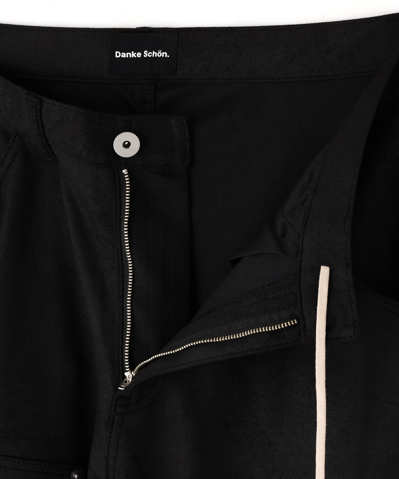【WEB&DEPOT限定】DankeSchon/ダンケシェーン/ECOSUEDO W-KNEE PANTS