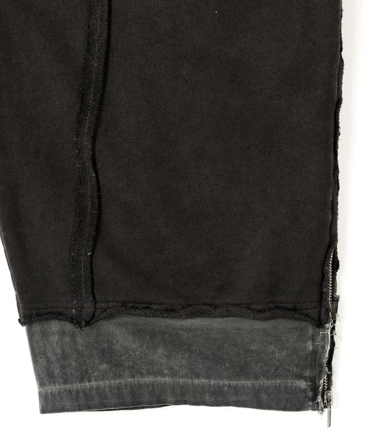 WHITELAND/ホワイトランド/ZIP WIDE SWEAT PANTS