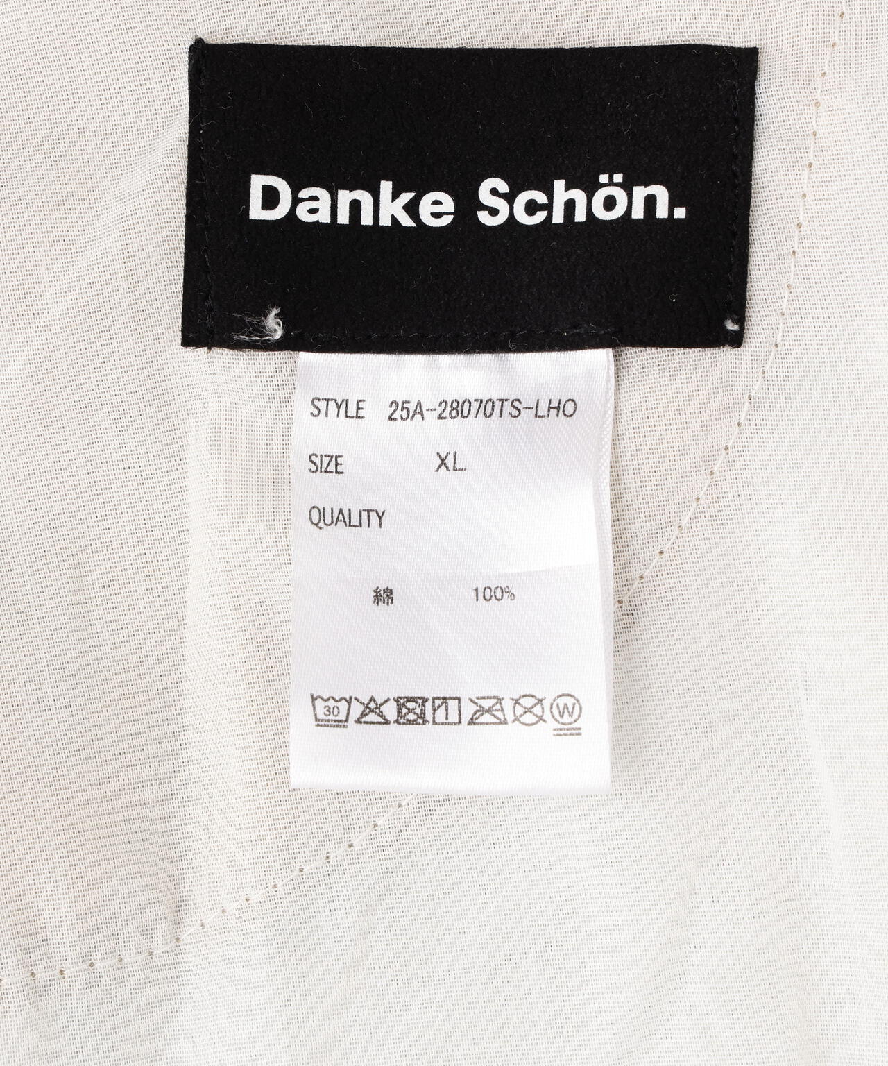 【WEB&DEPOT限定】DankeSchon/ダンケシェーン/TWILL PANTS