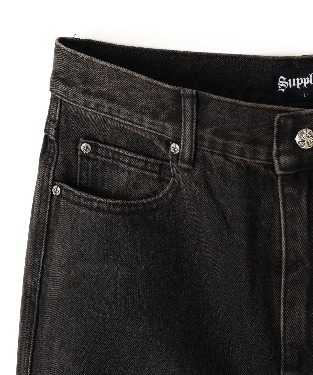 SUPPLIER/サプライヤー/SWITCHING PIACED BAGGY JEANS