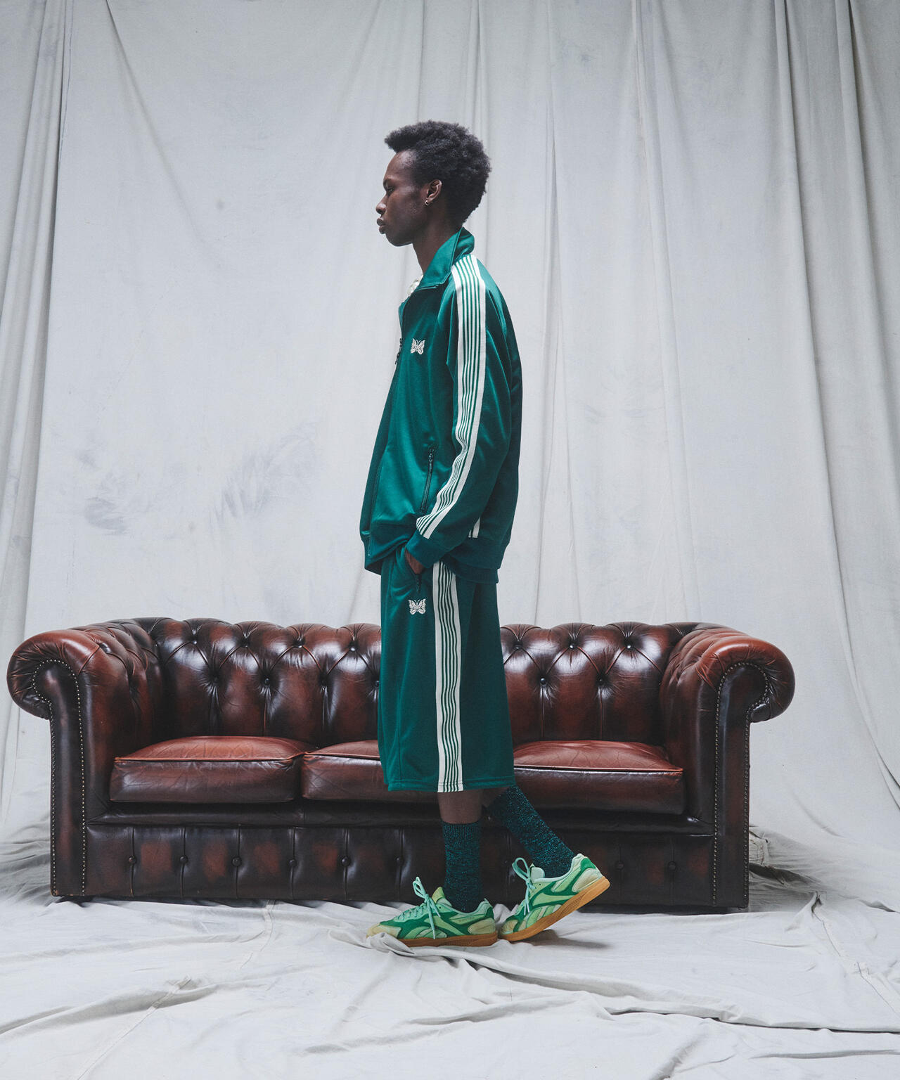 NEEDLES/ニードルズ/【LHP EXCLUSIVE】TRACK PANT SHORTS - POLY SMOOTH