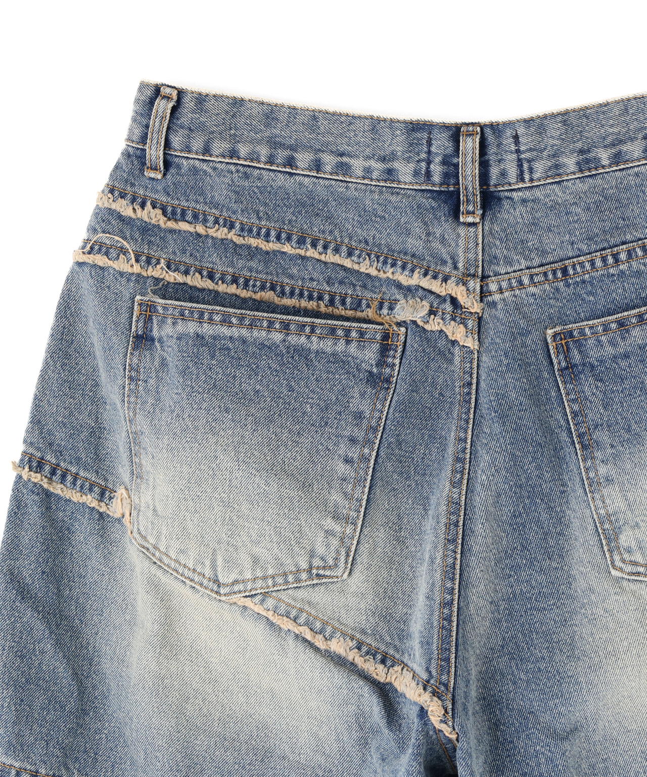 SIS/エスアイエス/Fringe Denim Shorts