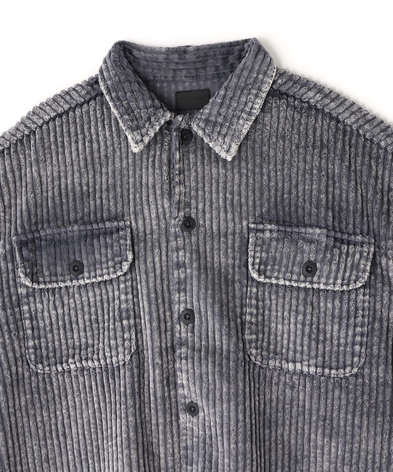 DankeSchon/ダンケシェーン/2.5W CHEMICAL CODUROY SHIRT