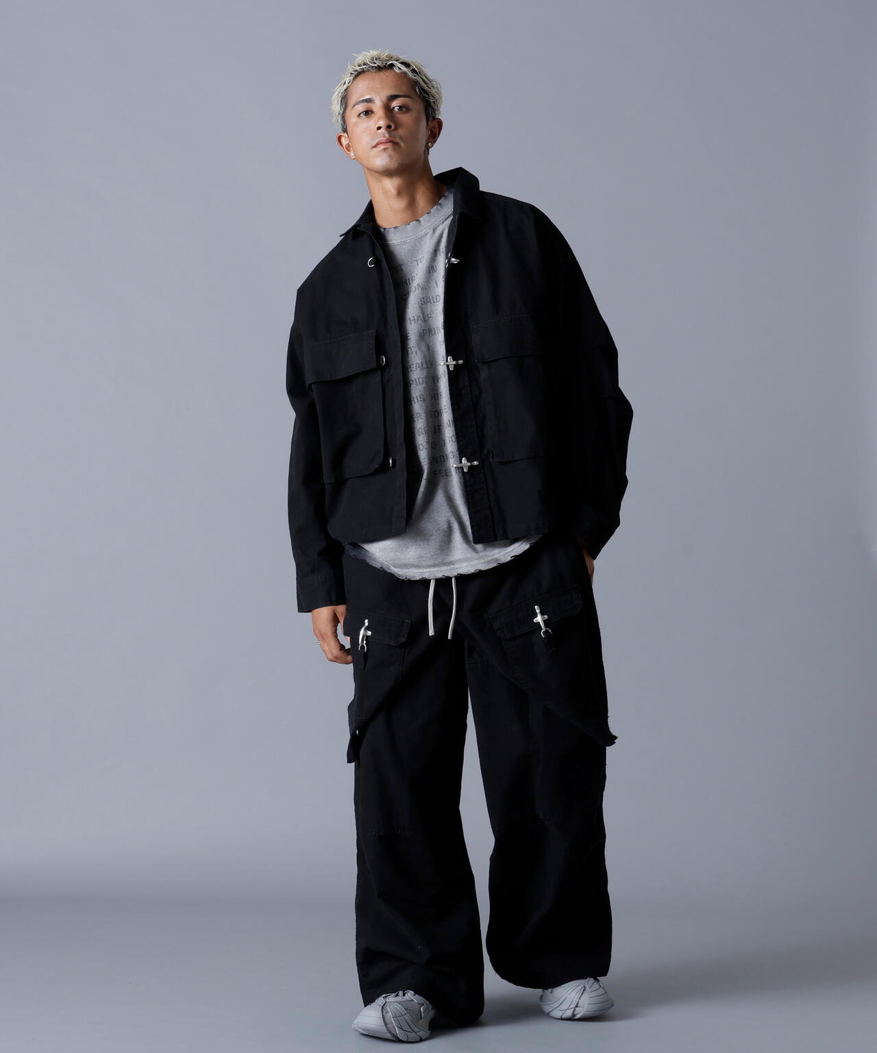 DankeSchon/ダンケシェーン/RIPSTOP CARGO SHIRT