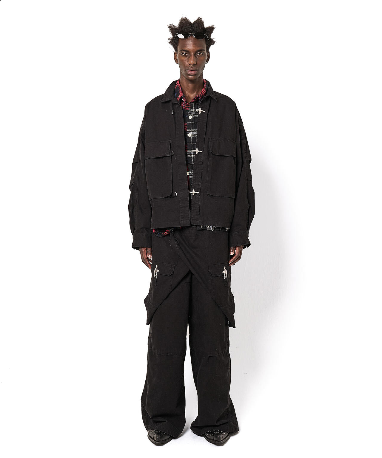 DankeSchon/ダンケシェーン/RIPSTOP CARGO SHIRT