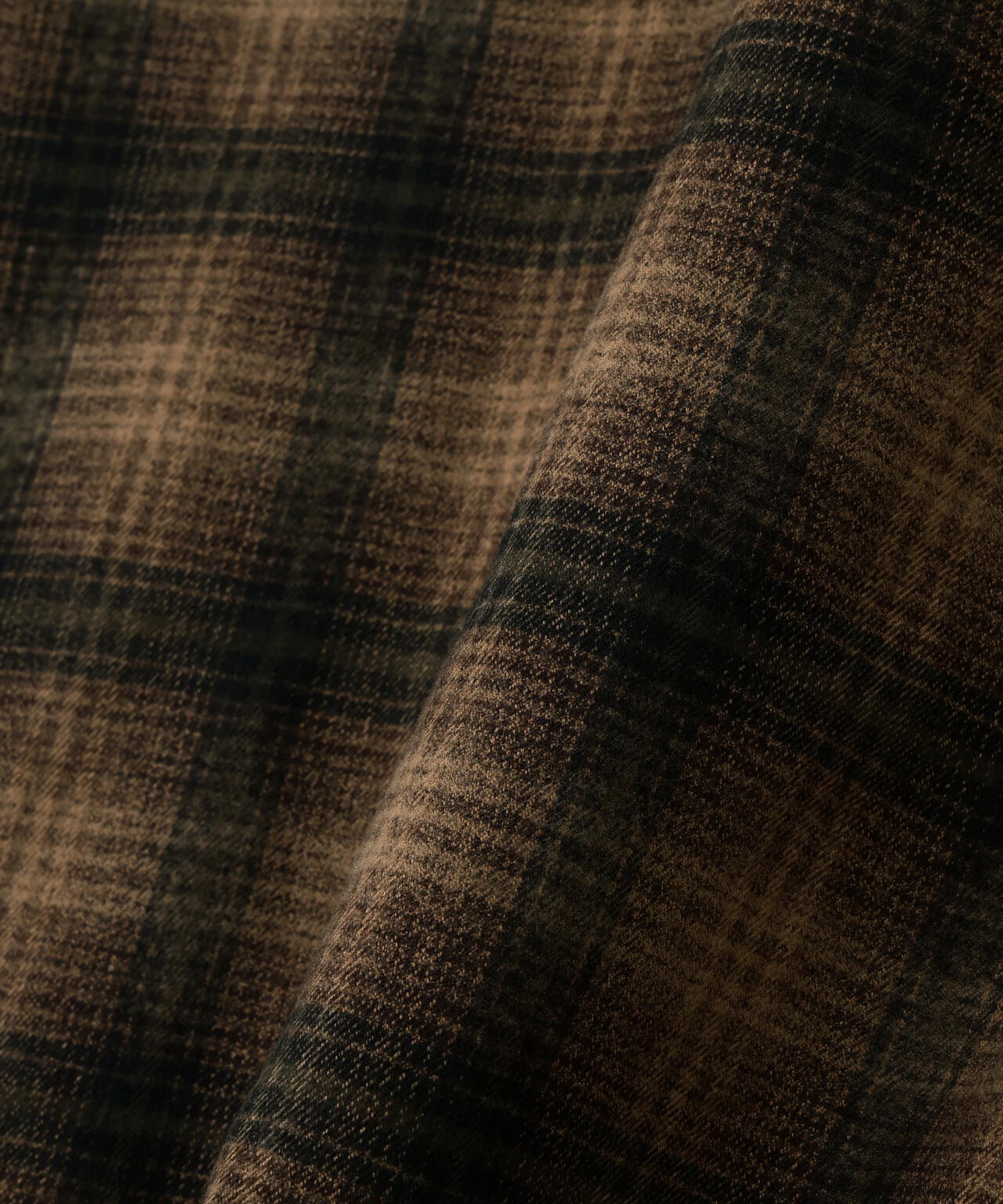 DankeSchon/ダンケシェーン/CUTOFF CHECK SHIRTS