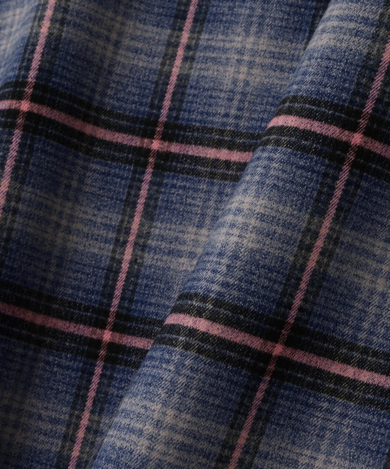 DankeSchon/ダンケシェーン/CUTOFF CHECK SHIRTS