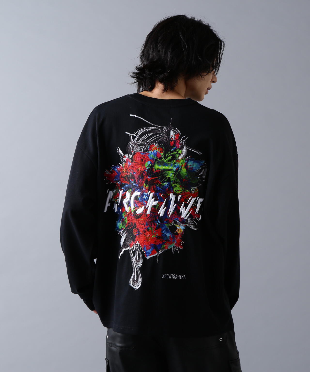 A4A/エーフォーエー/LS TEE FLOWER