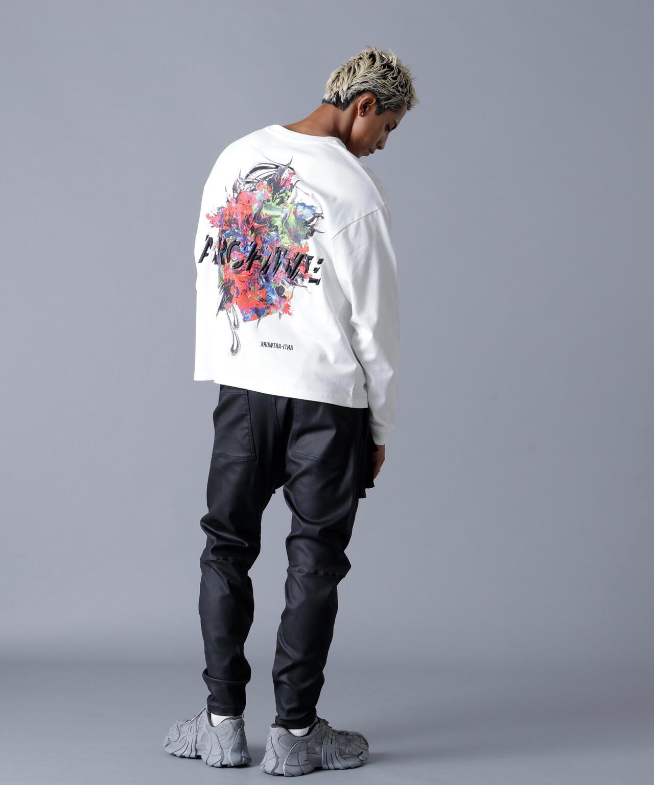A4A/エーフォーエー/LS TEE FLOWER