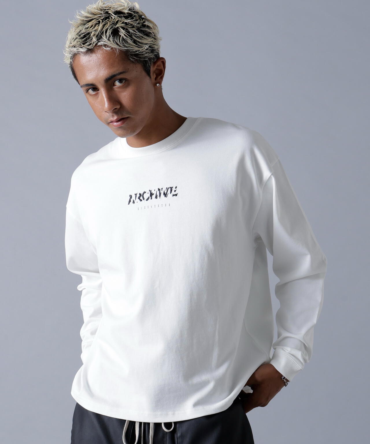 A4A/エーフォーエー/LS TEE FLOWER