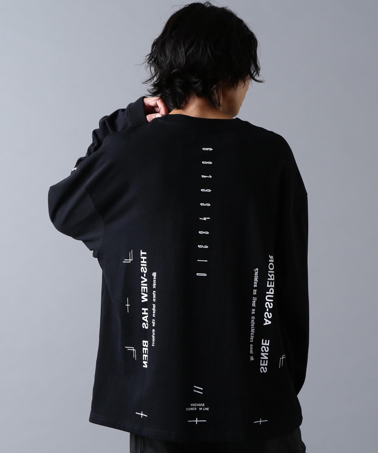 A4A/エーフォーエー/L/S TEE NUMBER
