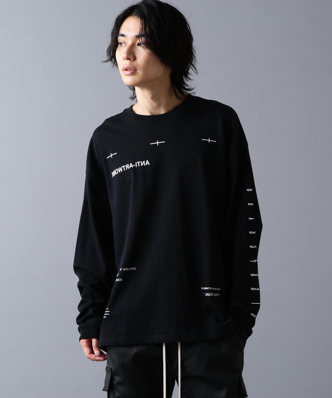 A4A/エーフォーエー/L/S TEE NUMBER
