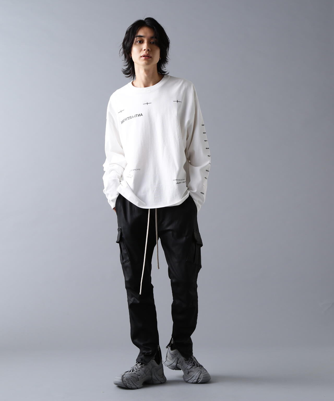 A4A/エーフォーエー/L/S TEE NUMBER