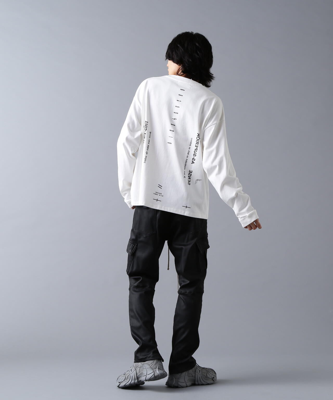 A4A/エーフォーエー/L/S TEE NUMBER
