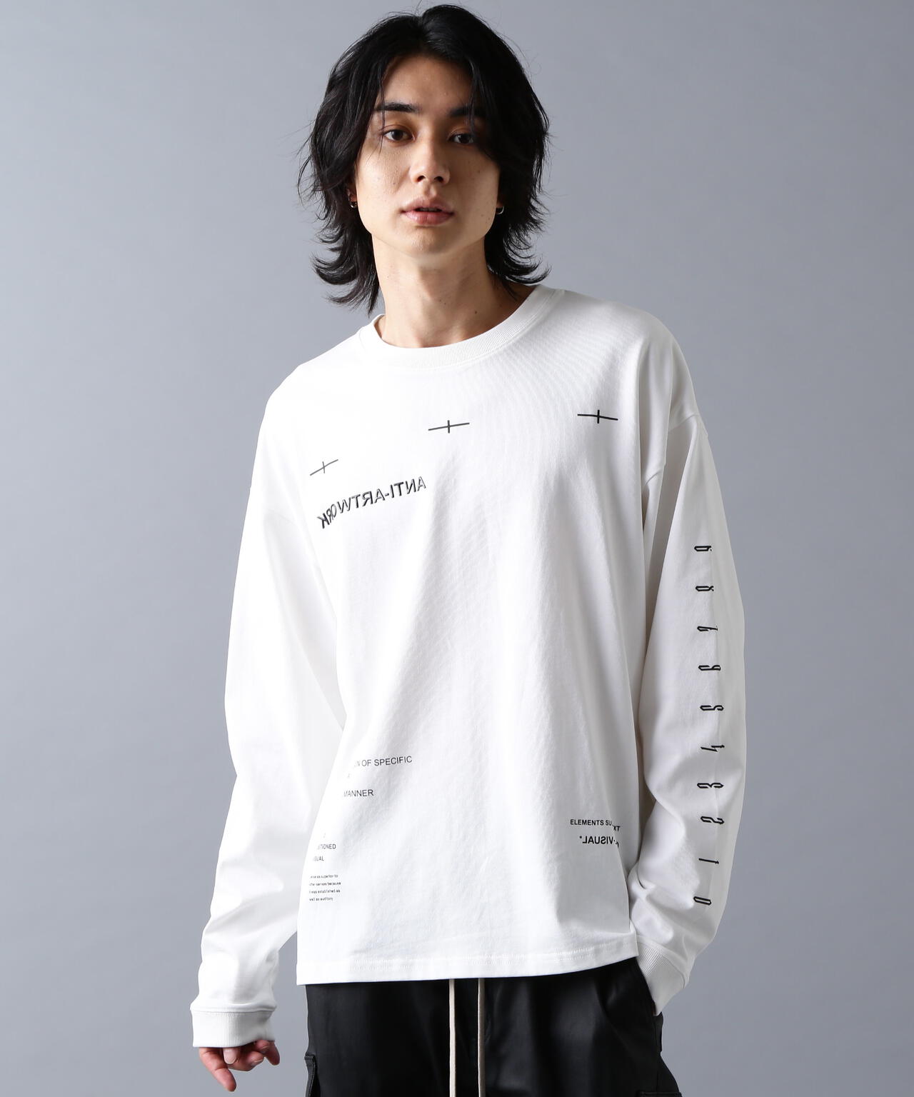 A4A/エーフォーエー/L/S TEE NUMBER