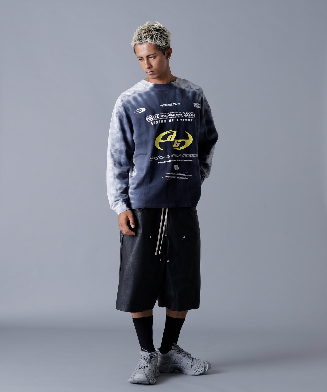DankeSchon/ダンケシェーン/TIEDYE L/S TEE RACING