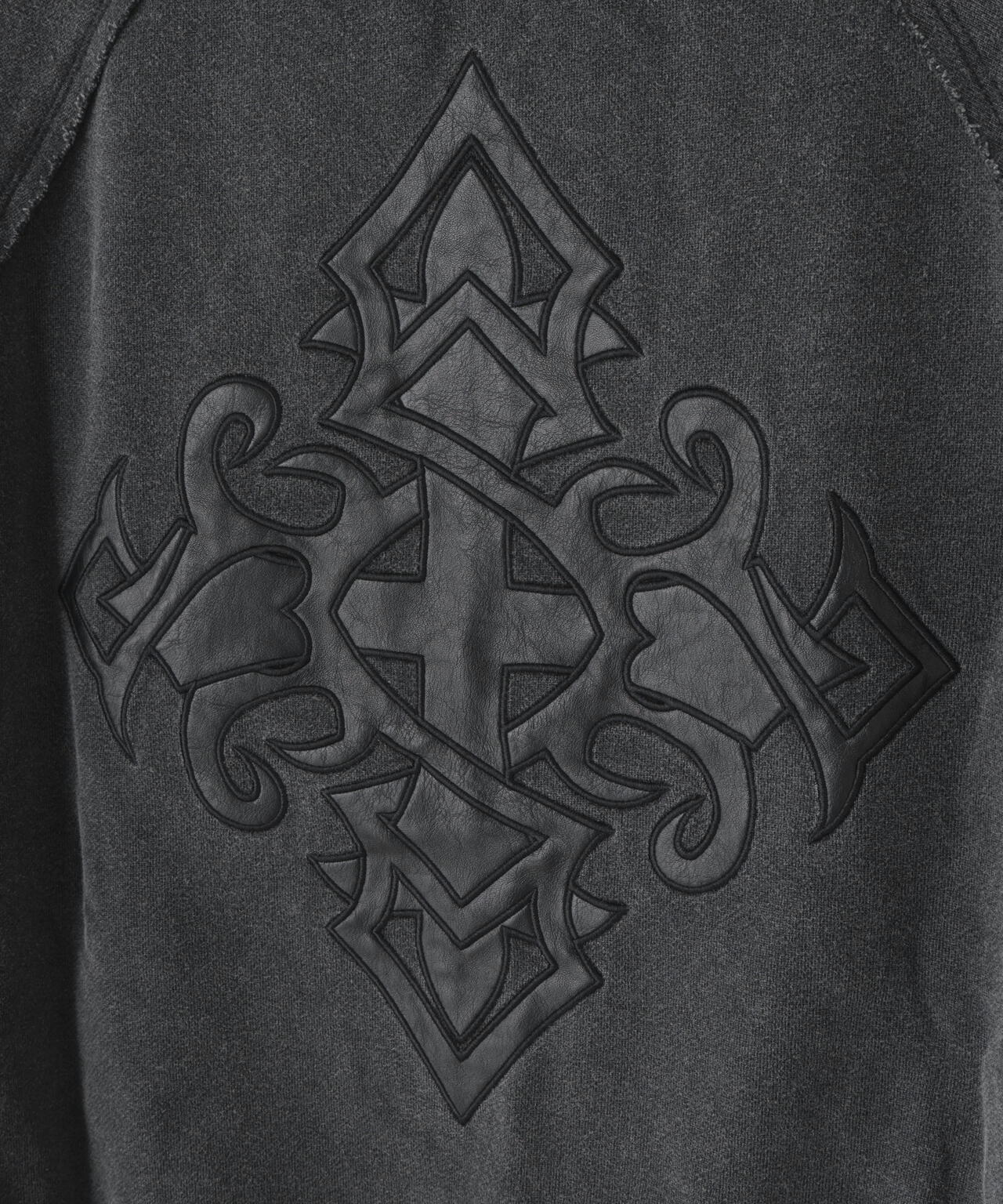 SUPPLIER/サプライヤー/LEATHER PATCH ZIP HOODIE