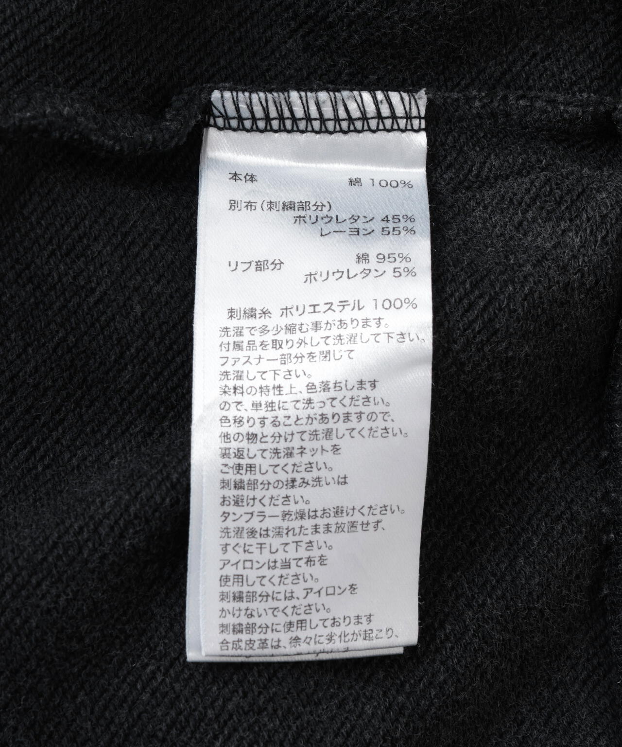 SUPPLIER/サプライヤー/LEATHER PATCH ZIP HOODIE