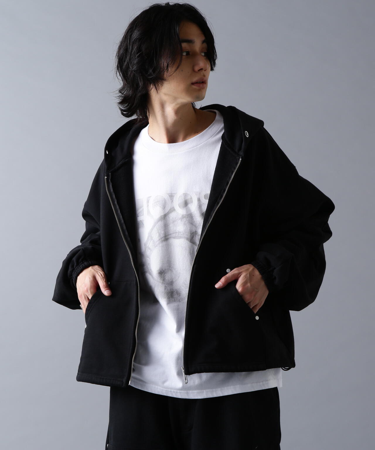 DankeSchon/ダンケシェーン/480HW SWEAT ZIP HOODIE