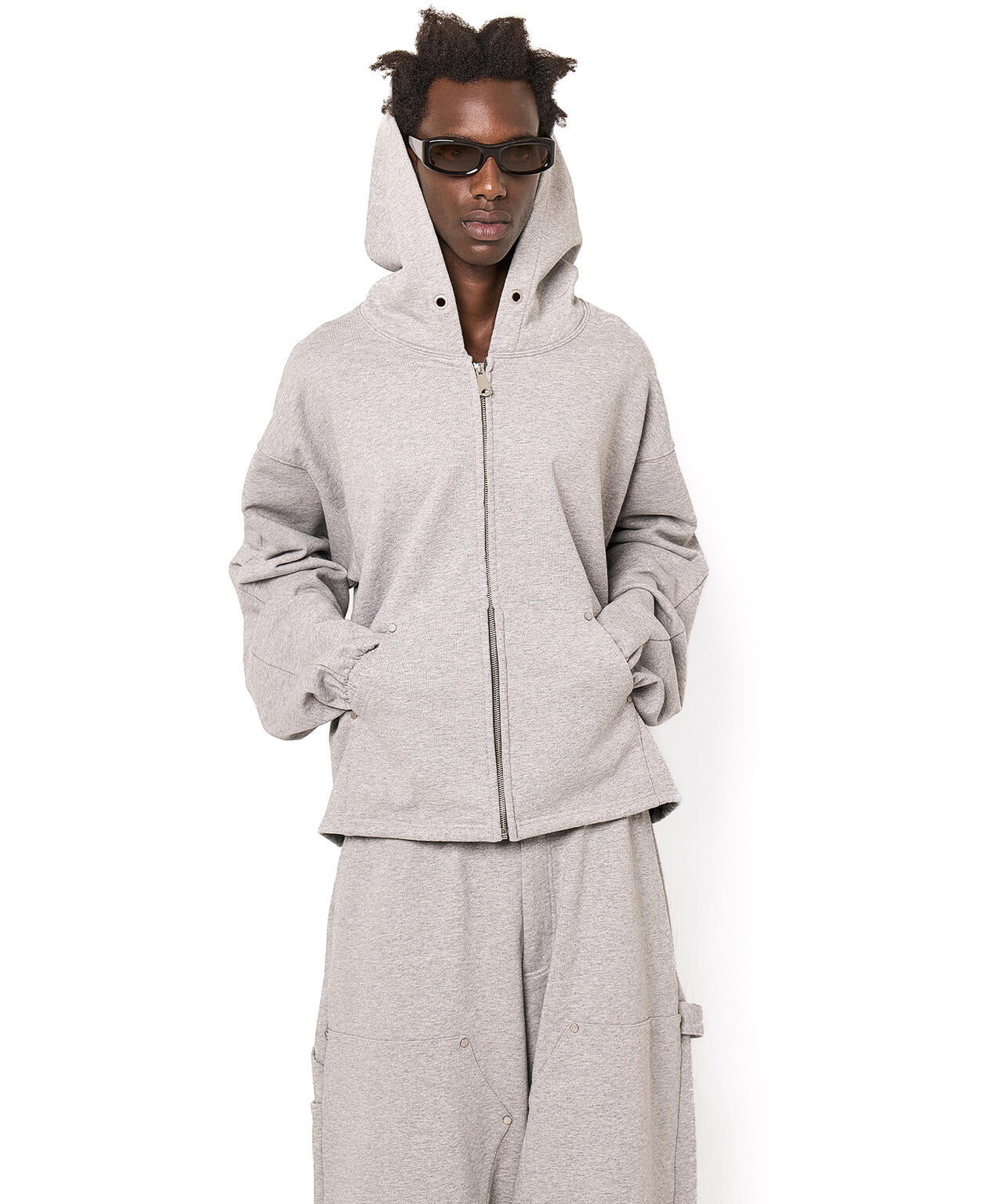 DankeSchon/ダンケシェーン/480HW SWEAT ZIP HOODIE