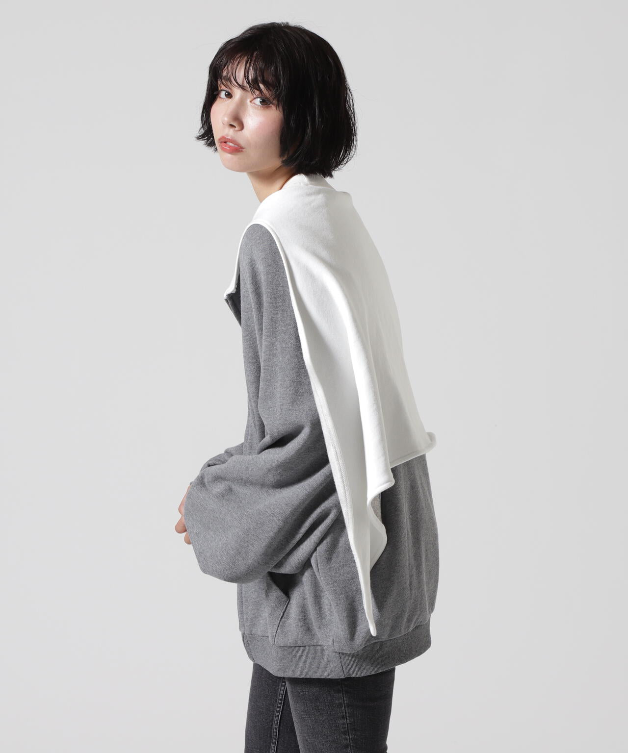 Praying/プレイング/TOWEL SHROUD HOODIE