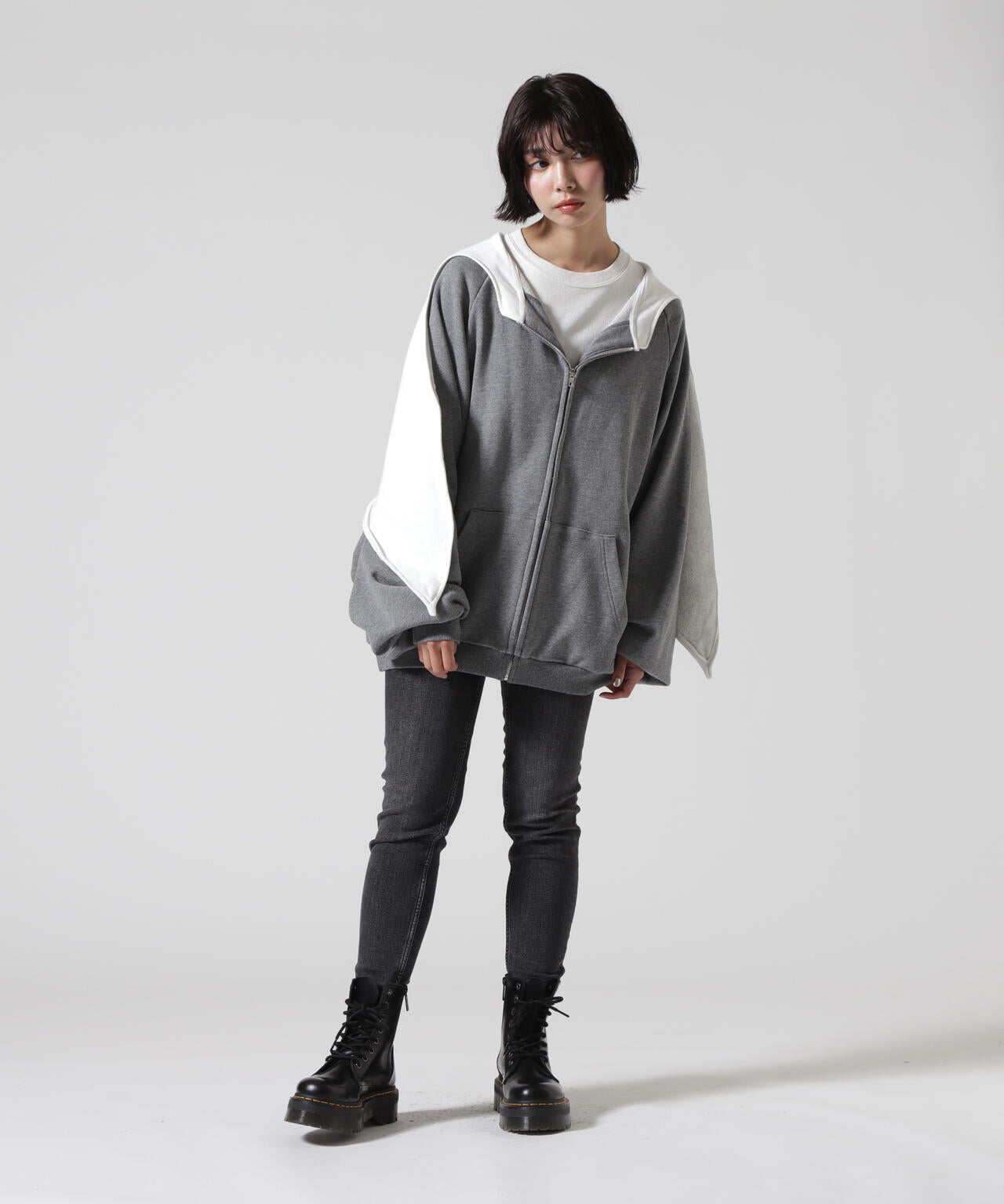 Praying/プレイング/TOWEL SHROUD HOODIE
