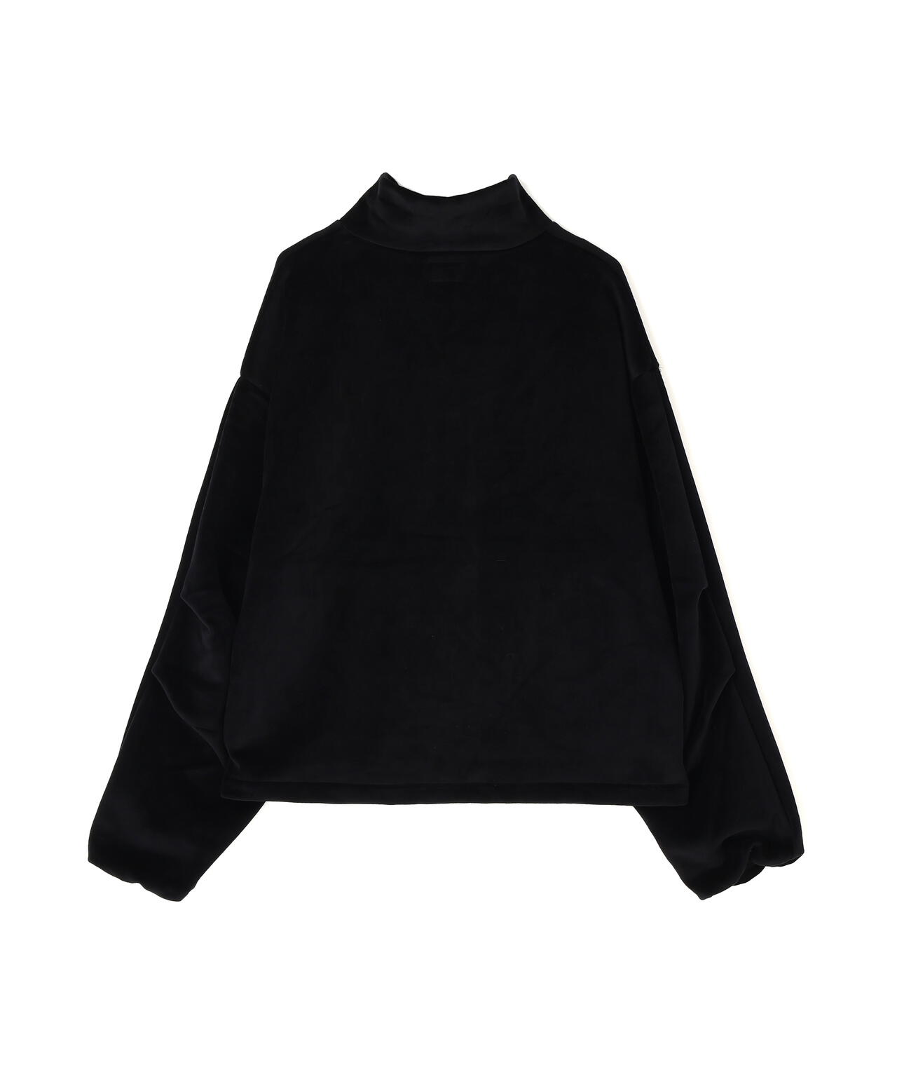 DankeSchon/ダンケシェーン/W-FACE VELOUR HALF ZIP STAND