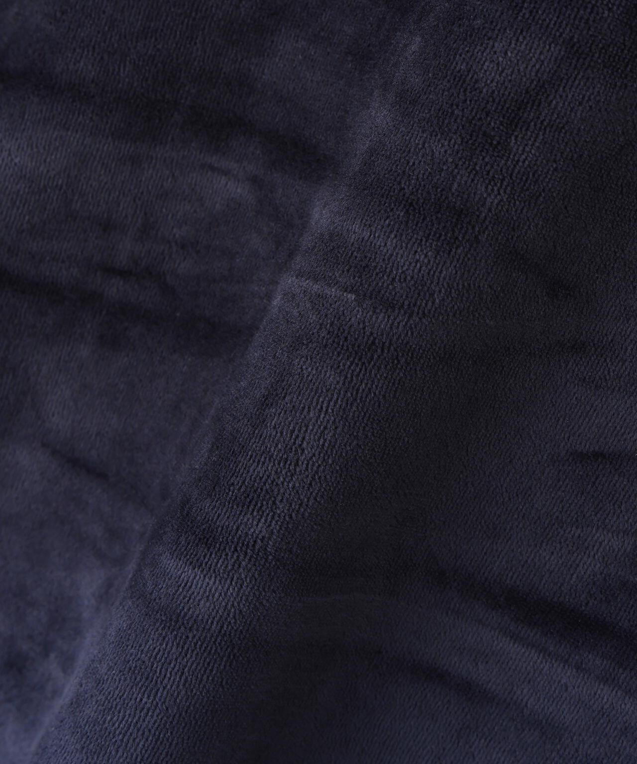 DankeSchon/ダンケシェーン/W-FACE VELOUR HALF ZIP STAND