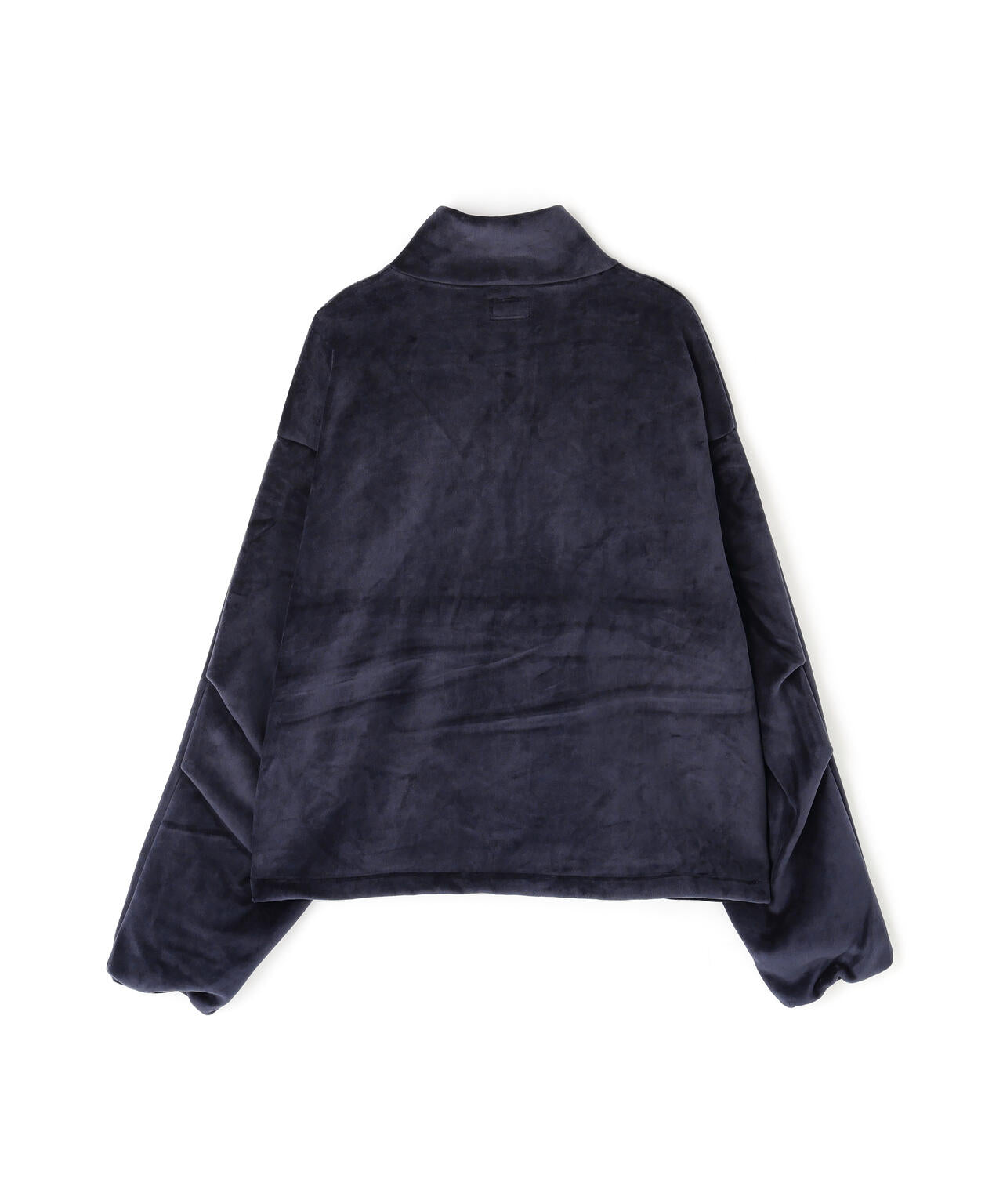 DankeSchon/ダンケシェーン/W-FACE VELOUR HALF ZIP STAND