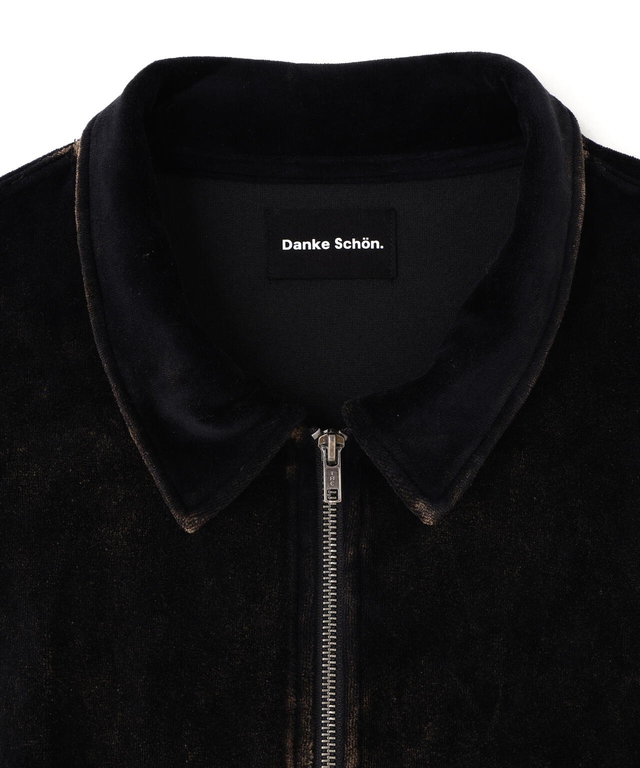 【WEB&DEPOT限定】DankeSchon/ダンケシェーン/VELOUR JACKET