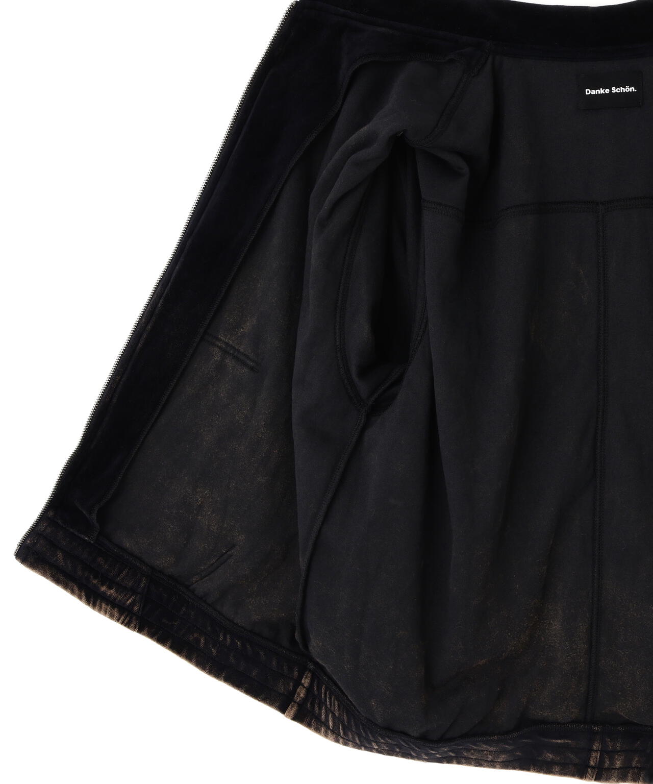 【WEB&DEPOT限定】DankeSchon/ダンケシェーン/VELOUR JACKET