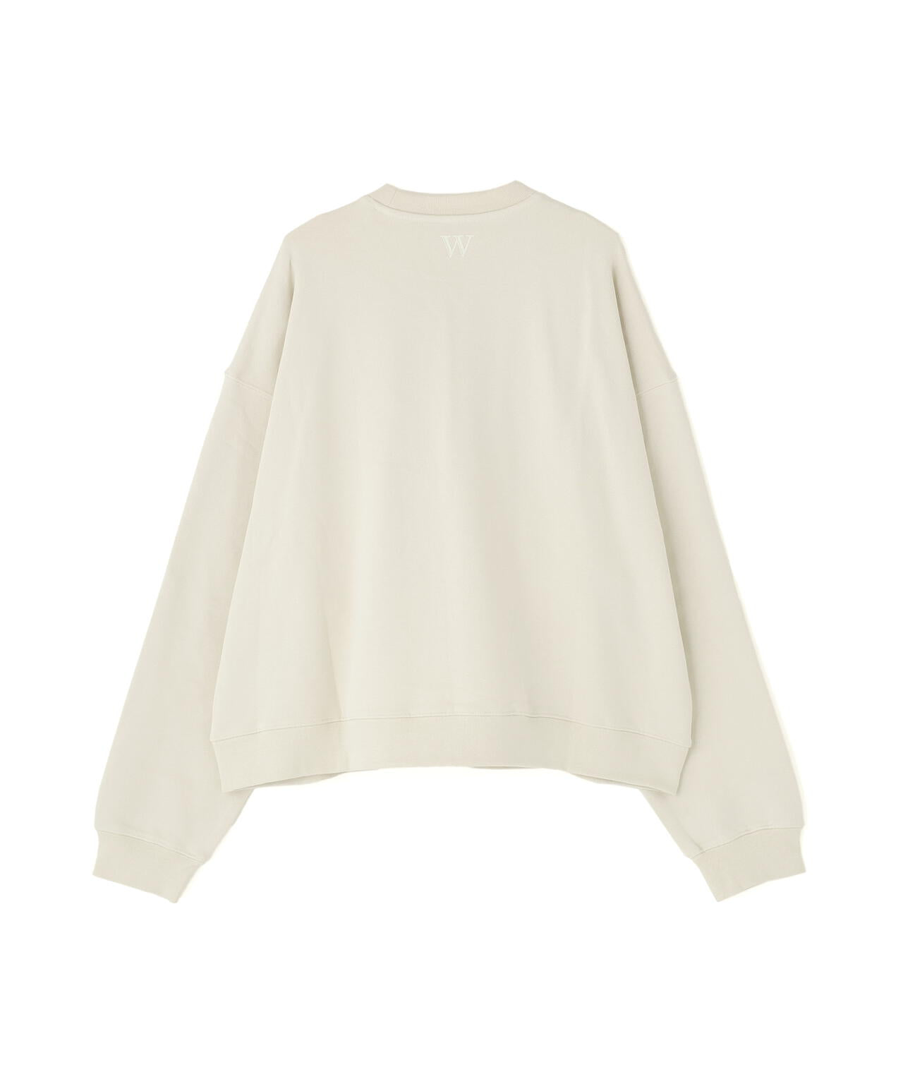 WHITELAND/ホワイトランド/OVER SIZE CREW SWEAT