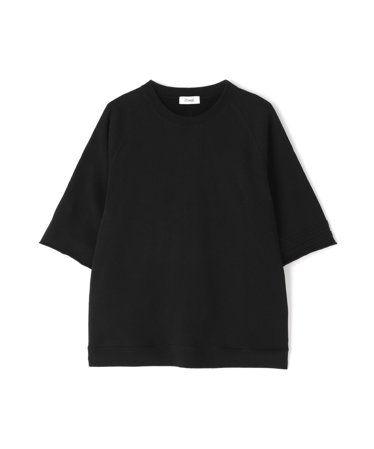 KiEMA/キーマ/HALF SLEEVE SWEATSHIRT