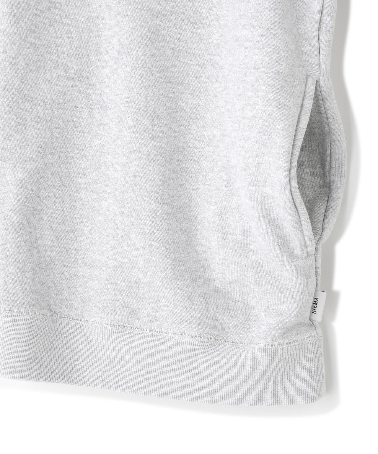 KiEMA/キーマ/HALF SLEEVE SWEATSHIRT