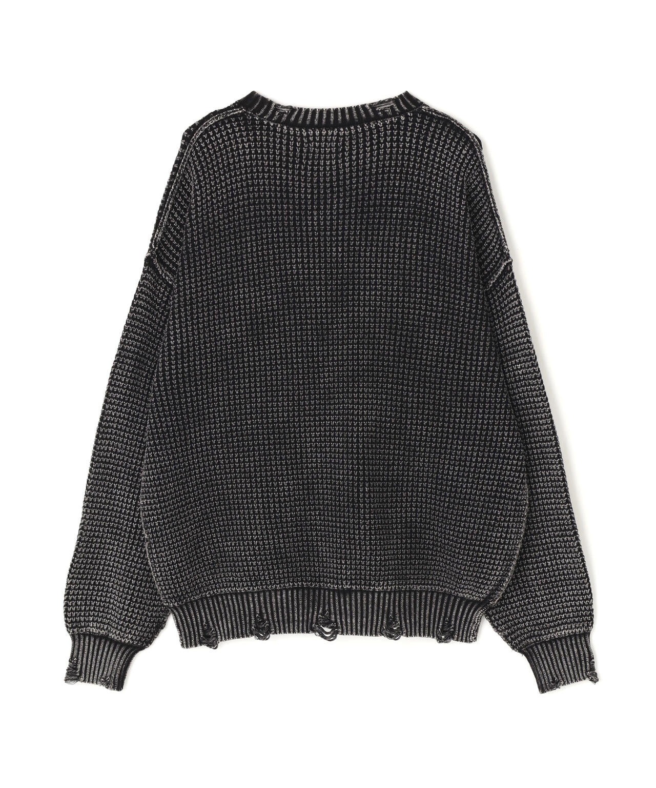 DankeSchon/ダンケシェーン/PIGMENT CHEMICAL AZE CREWNECK