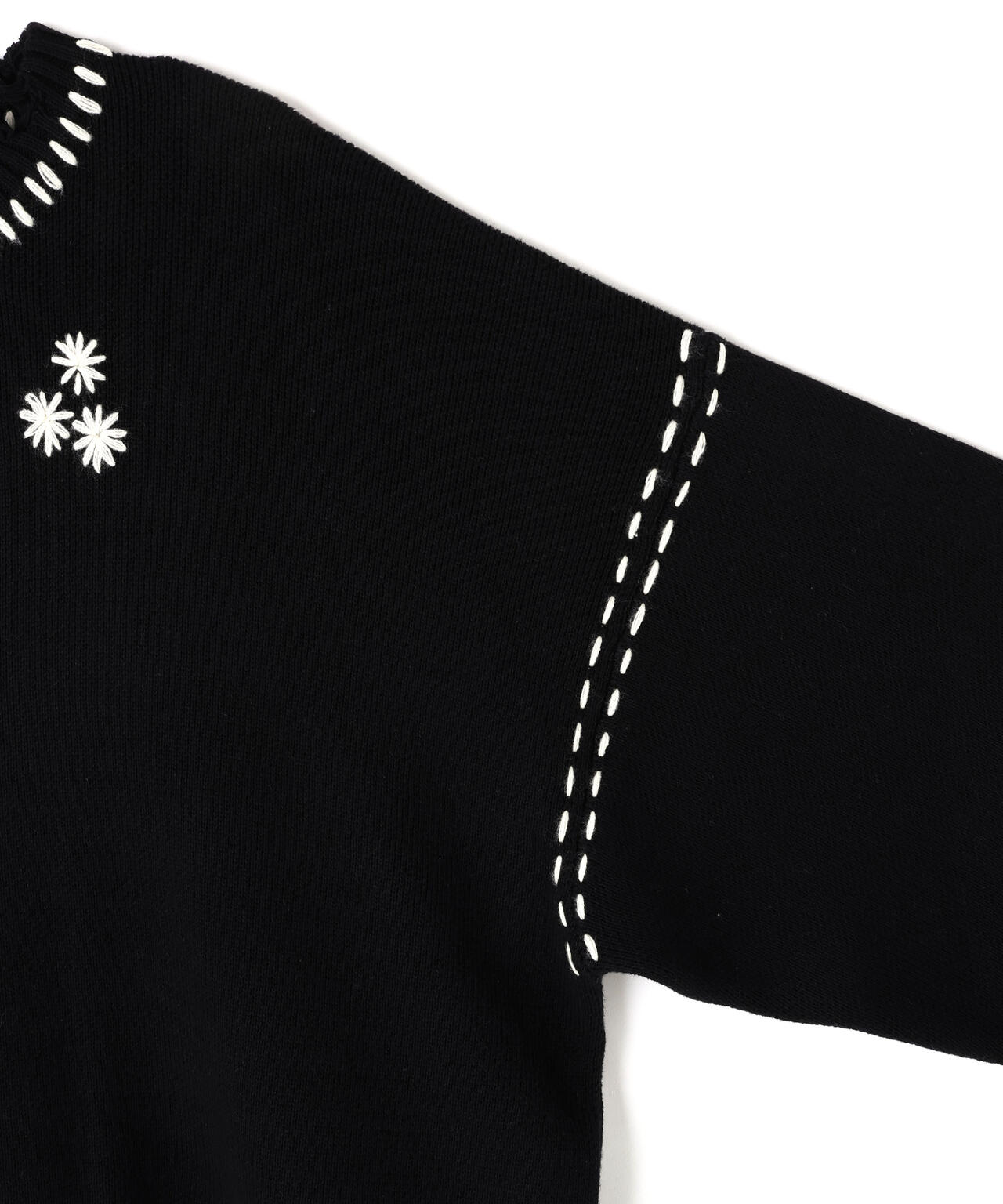 DankeSchon/ダンケシェーン/HAND STITCH KNIT CREWNECK