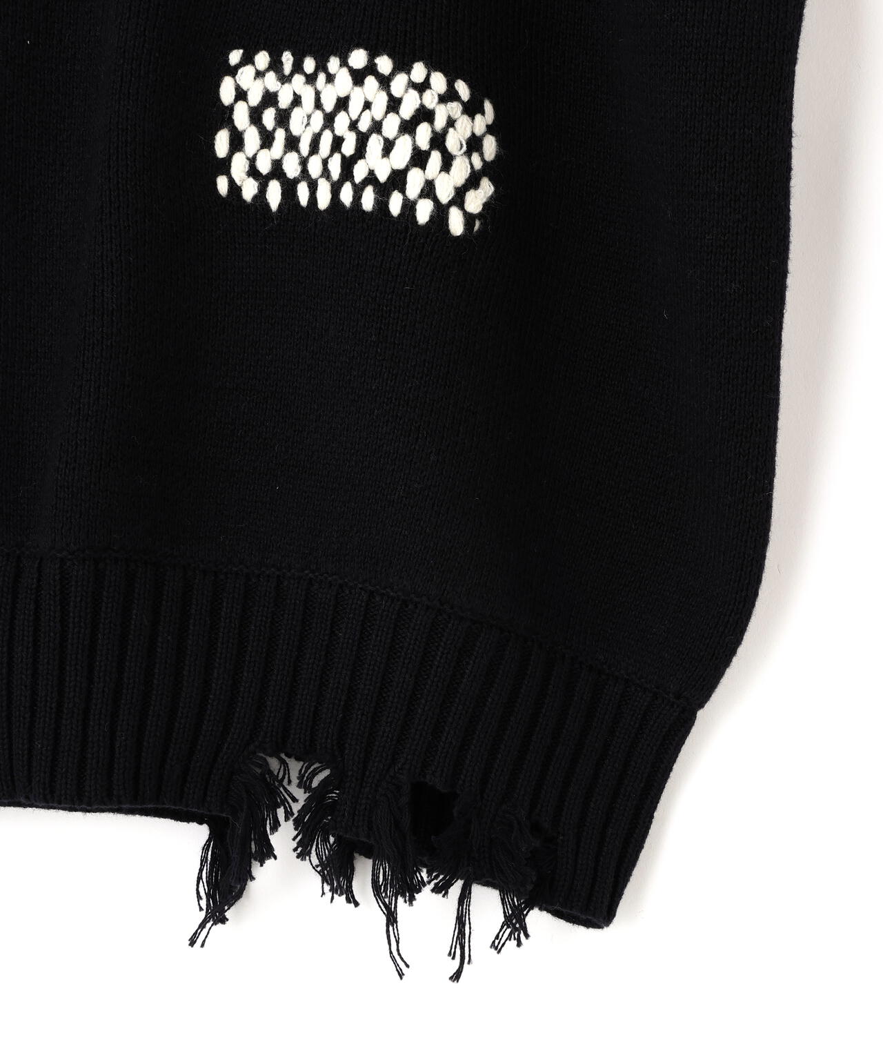 DankeSchon/ダンケシェーン/HAND STITCH KNIT CREWNECK