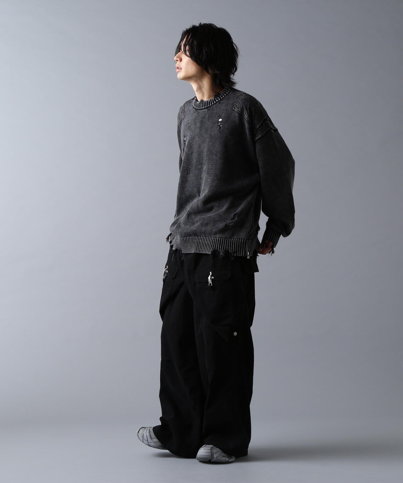 DankeSchon/ダンケシェーン/MILS KNIT CREWNECK