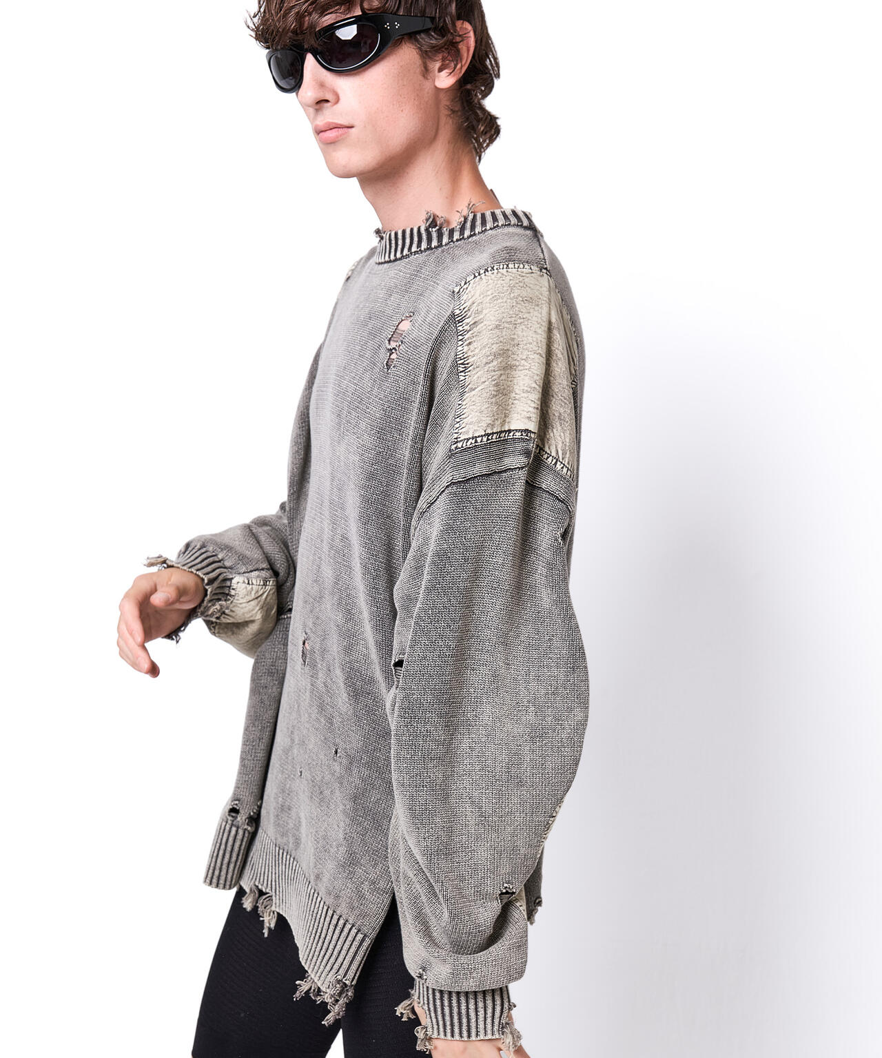 DankeSchon/ダンケシェーン/MILS KNIT CREWNECK
