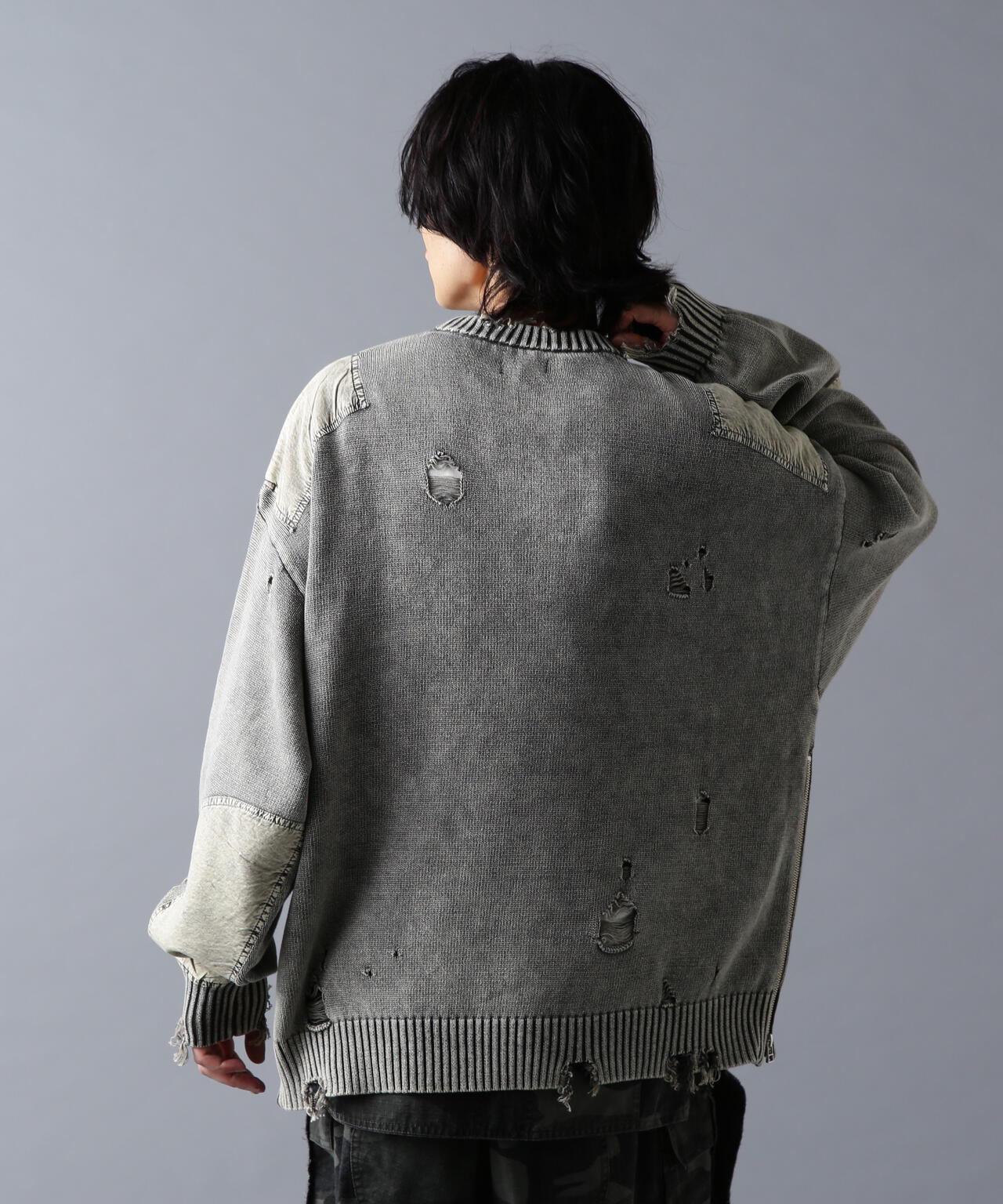 DankeSchon/ダンケシェーン/MILS KNIT CREWNECK