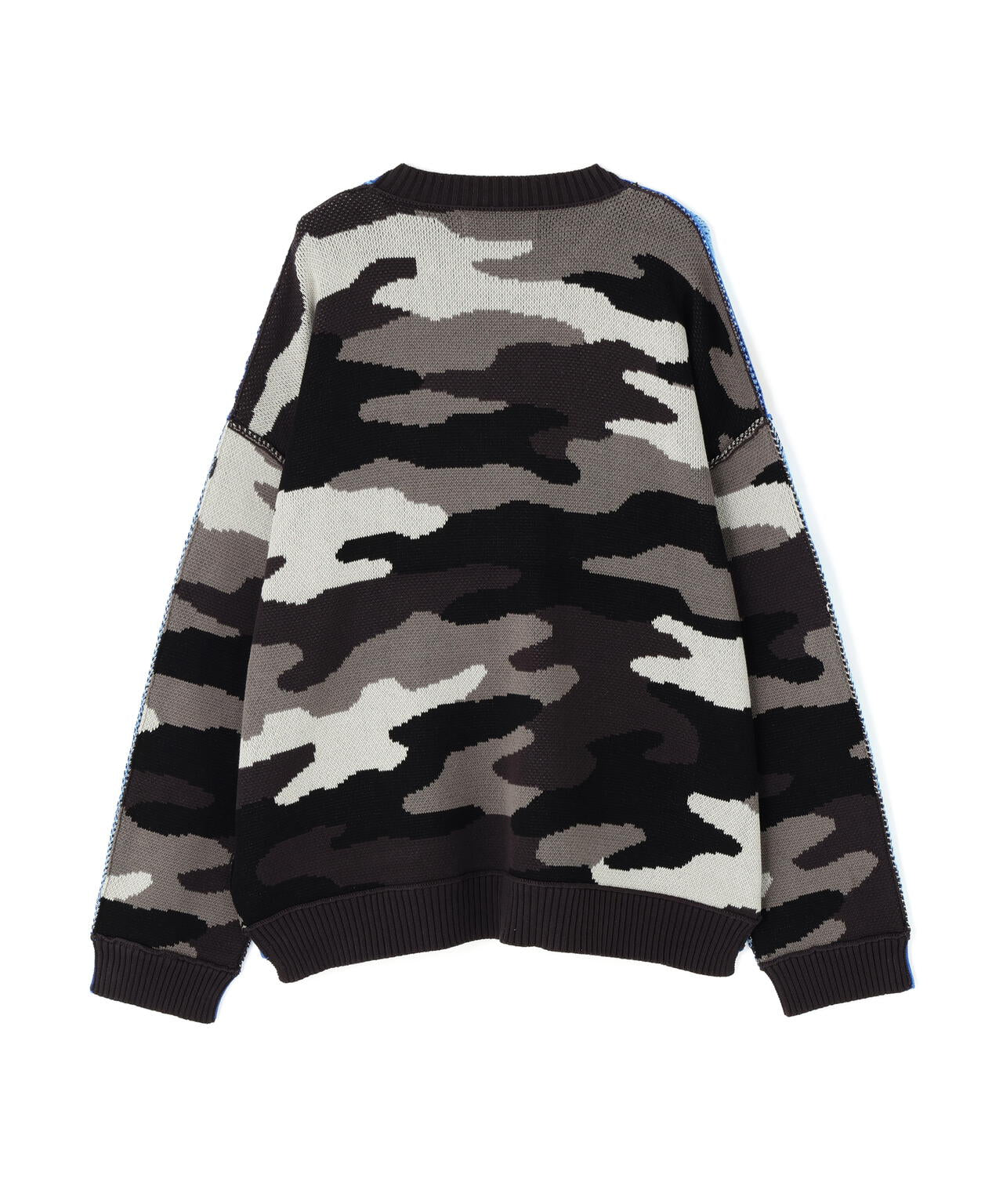 WHITELAND/ホワイトランド/CAMO LINKING KNIT